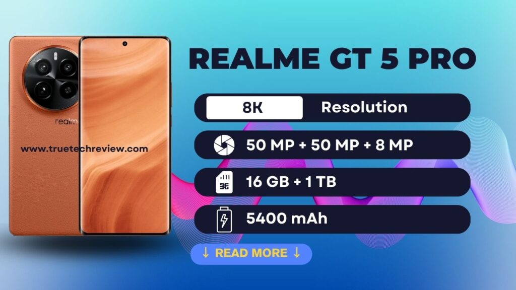 Realme GT 5 Pro launch date in India price & Specification