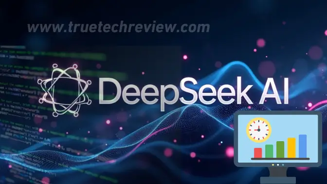 DeepSeek AI real-time data analytics dashboard with live updates.